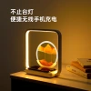 Vitsega 2023 Wireless Charging Sand Painting Night Light, Best Friend Desktop Gift, Creative night Light Decorative Item details Picture